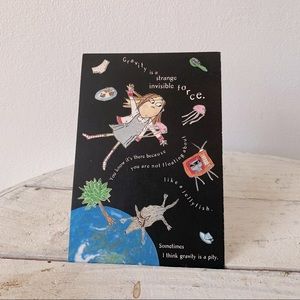 💌 Gravity Illustration post card